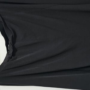 Liz & Co. Classic Black A-Line Skirt